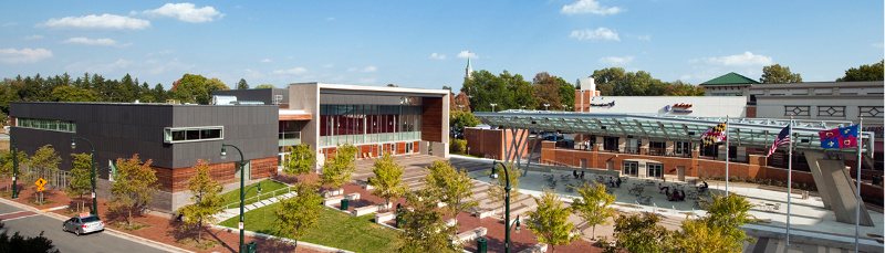 view of civic center